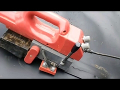 Soldadora con cuña en polietileno alta densidad  Maquinaria Para Termofusion De Geomembrana