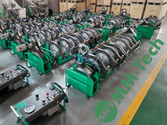 MM-Tech Butt Fusion Welder for Drainage Pipe Installation