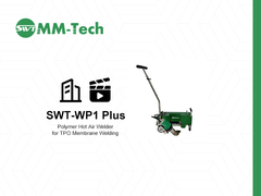 This MM-Tech SWT-WP1 Plus polymer hot air welder is so powerful