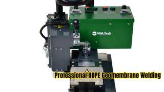 MM-Tech Geomembrane Welder High Speed HDPE Welding