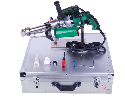 220V 3 / 4MM Welding Rod Green Type Welded Extrusion Welding Gun