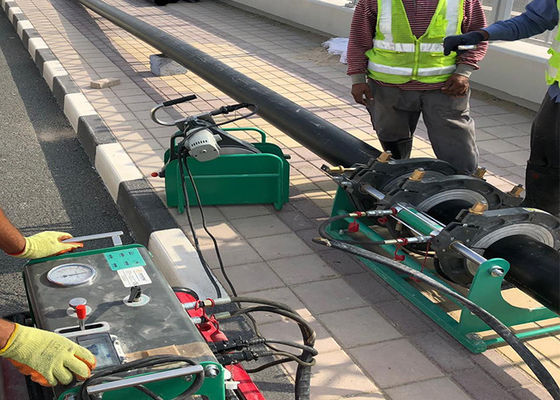 Polyethylene Hdpe Pipe Fitting Gas Pipe Manual Butt Fusion Welding Machine
