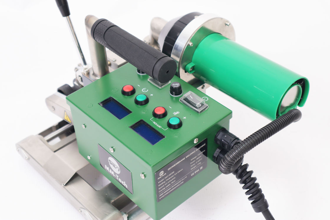 4.2m/Min 220v Hdpe Pvc Plastic Hot Wedge Welder For Pond Liner