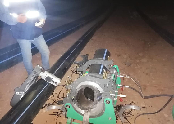 50mm - 160mm Hdpe Pipe Butt Fusion Welding Machine Low Noise