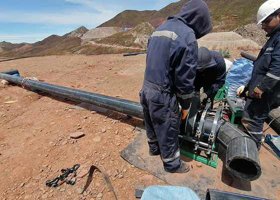 200mm Pipe Hdpe Butt Fusion Machine With Data Logger