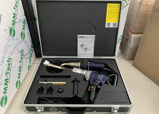 Handheld Extrusion Welder For Welding PE Sheet WELDY Booster EX3