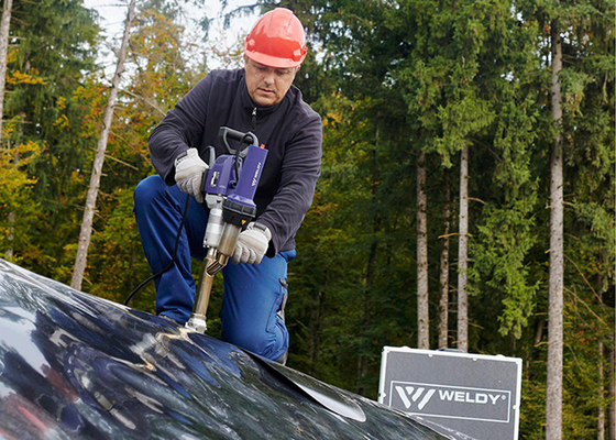WELDY Booster EX3 Extrusion Hand Welding Gun For Polyethylene