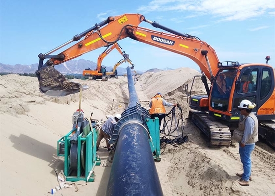 Effecitve 1000mm HDPE Pipe Butt Fusion Welding Machines For Irrigation Water Supply