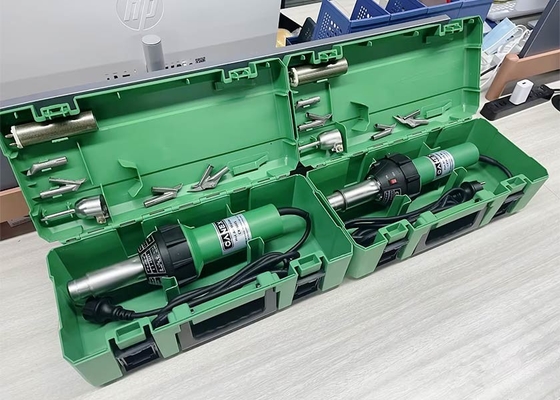 PE / PP / PVC / ABS / PVDF CX1600S Hot Air Welder With Low Noise And Various Nozzle Options