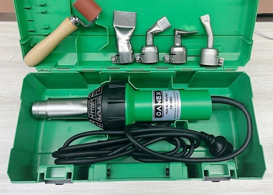PE / PP / PVC / ABS / PVDF CX1600S Hot Air Welder With Low Noise And Various Nozzle Options