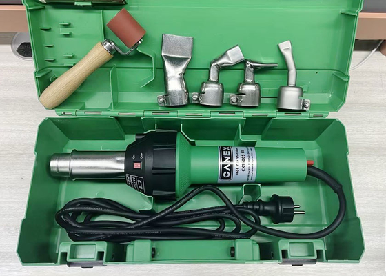 Plastic Sheet Hot Air Welding Gun 1600W CX1600S BL For PP PE PVC