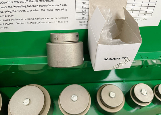 ZRJQ-63 PPR Welding Machine Teflon Coated Socket Dies For Hot / Cold Water Plumbing