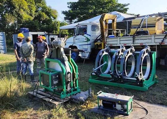 120 Bar Thermofusion Hdpe Pipes Welding Equipment For Civil Work