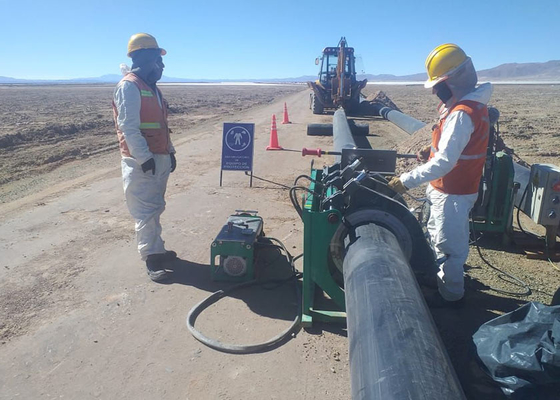 ISO12176 CE Butt Fusion Welder HDPE Pipe Fusion For Geothermal Heat Pump