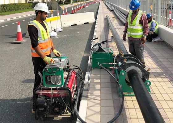 200-450mm HDPE Pipe Butt Fusion Welding Machine DVS 2207 Welding Standard Approved
