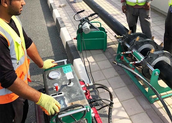 200-450mm HDPE Pipe Butt Fusion Welding Machine DVS 2207 Welding Standard Approved