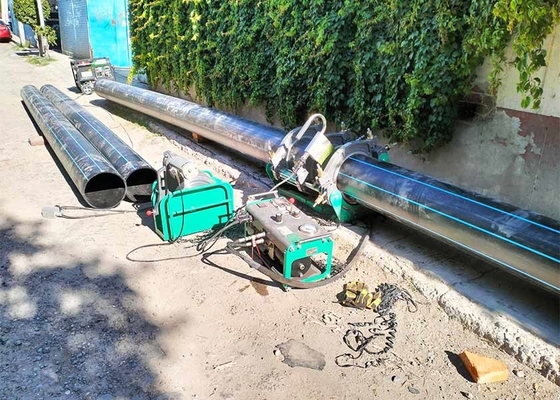 Effective Worm-Gear Driven Milling Cutter Butt Fusion Welders For HDPE Water Supply