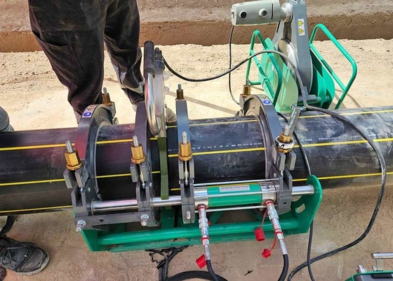 PP HDPE Pipe Butt Fusion Welding Machine For Irrigation Pipeline