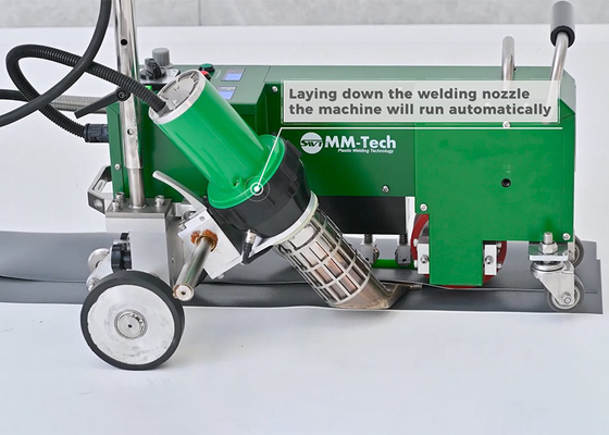200N Addible PVC SWT-WP1 Plus Roof Welding Machine For Tunnles