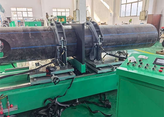 800mm HDPE Workshop Fitting Fabrication Welding Machines In Factory