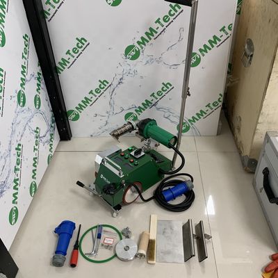 Tarpaulin Welder PVC Hot Air Welding Machine SWT-UME HDPE Banner