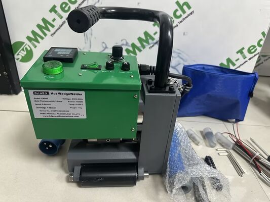 1800W Geomembrane Welder for 0.8-3.0mm Hot Wedge Welding Machine