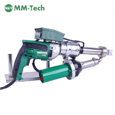 220V 3 / 4MM Welding Rod Green Type Welded Extrusion Welding Gun