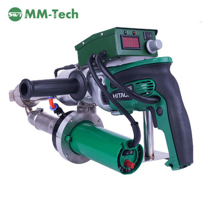 220V 3 / 4MM Welding Rod Green Type Welded Extrusion Welding Gun