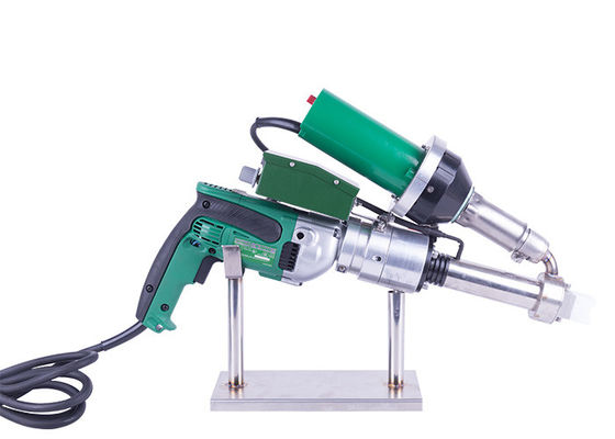 Wire Feeder Hdpe Extrusion Welding Gun With Digital Display Controller
