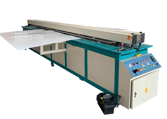 4 Meters Plastic Sheet Bending Machine , Plastic Sheet Welder 12KW Heating