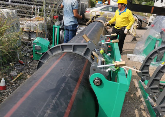 PE PP Hdpe Butt Welding Machine , Hdpe Pipe Welder 200mm-450mm
