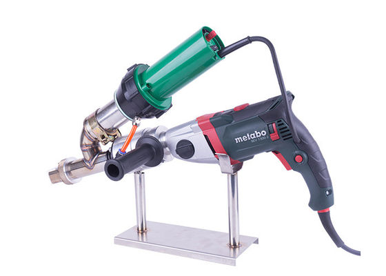 1300W Extrusion Welding Machine , Double Heating Hot Air Plastic Welder