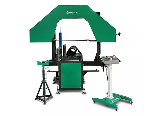 2.25KW Workshop Band Saw For Elbow Cross Sharp Fitting Cutting