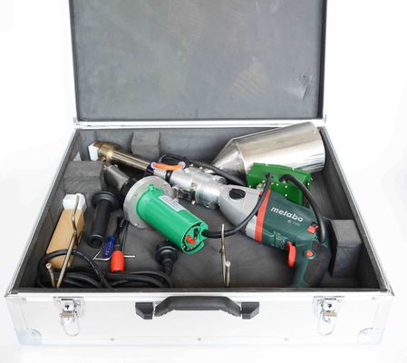 220V PE PP Pipe Granule Extrusion Welding Gun 8kg 1600W Hot Air Power