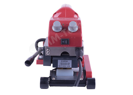SWT-NS800 Hot Wedge Geomembrane Welding Machine For 0.2-1.5mm PP PE PVC In Red Color