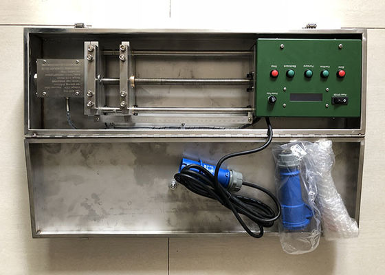 HDPE Geomembrane Tensile Testing Equipment 200W 80mm/Min Speed