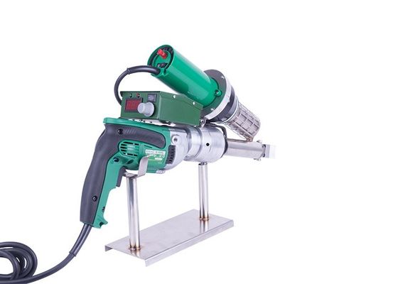 Geomembrane Extrusion Plastic Welder , Double Heating Plastic Welder Gun