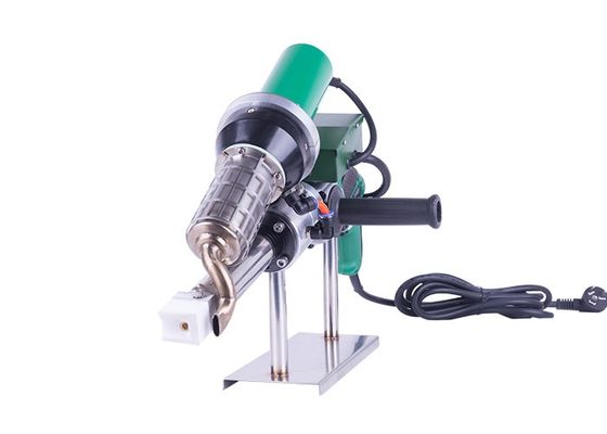 Geomembrane Extrusion Plastic Welder , Double Heating Plastic Welder Gun