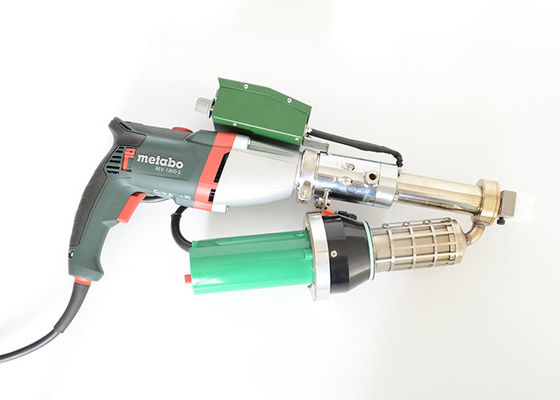 SWT - NS610C PP PE PVDF Material Extrusion Welding Machine Green Color