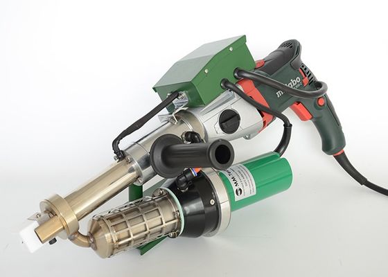 SWT - NS610C PP PE PVDF Material Extrusion Welding Machine Green Color