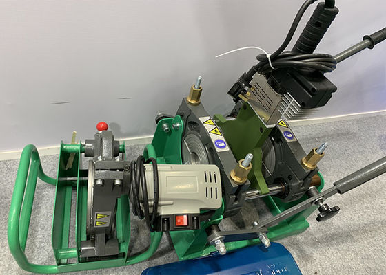 230V 50mm-160mm Plastic Pipe Joint Machine , Hdpe Butt Welding Machine
