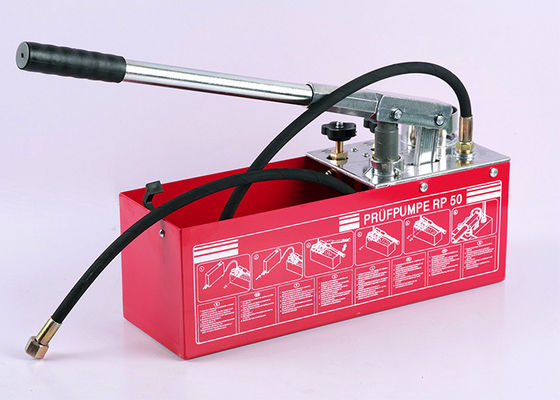 Bench Manual Hydraulic High Pressure Test Pump Hydrostatic Hydro Testing