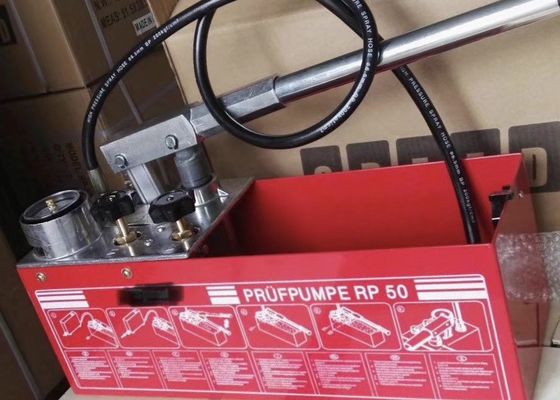 8.7kgs Manual Pipe Test Pump With 45ml Flov Volume CE Certificate