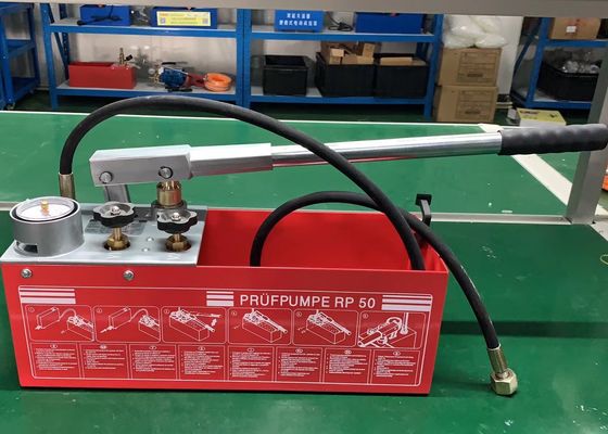 8.7kgs Manual Pipe Test Pump With 45ml Flov Volume CE Certificate