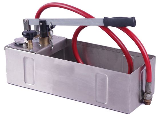 30ML Flov Volume Hand Pipe Test Pump , Manual Hydrostatic Test Pump