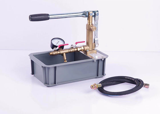Copper Piston Pipe Test Pump , High Pressure Hydrostatic Test Pump