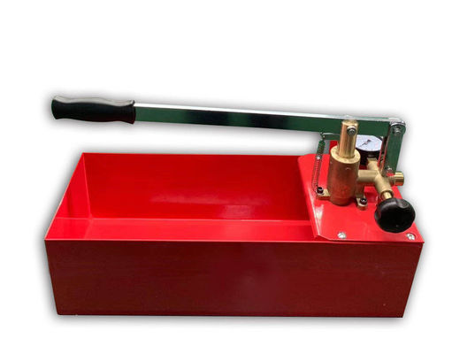 Pipe Test Pressure Test Pump Hand Operated With 30ML Flov Volume