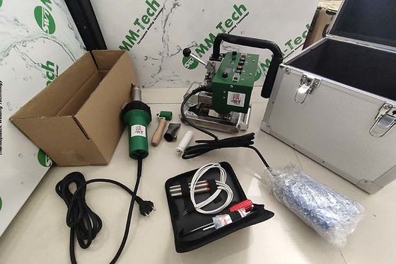 LLDPE Installation Geomembrana In Geopond Geomembrane Welding Machine