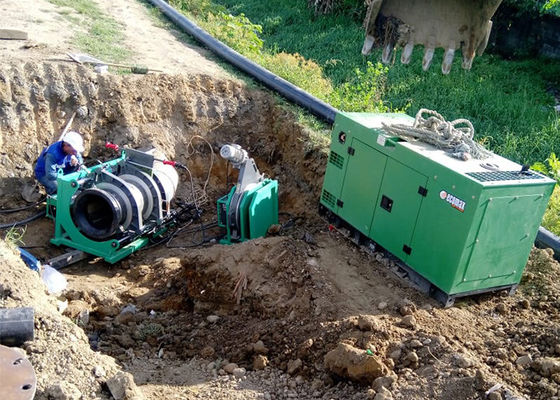 Automatic PE PPR HDPE Pipe Butt Fusion Welding Machine For 90mm - 250mm