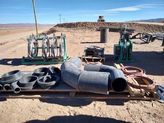 355mm Water Supply Pipe Hot Joint Hdpe Butt Welding Machine